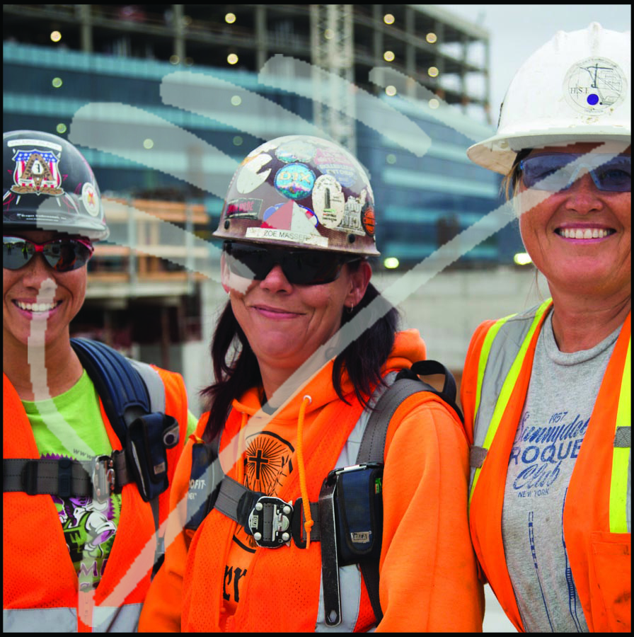 Women Carpenters Construction Job